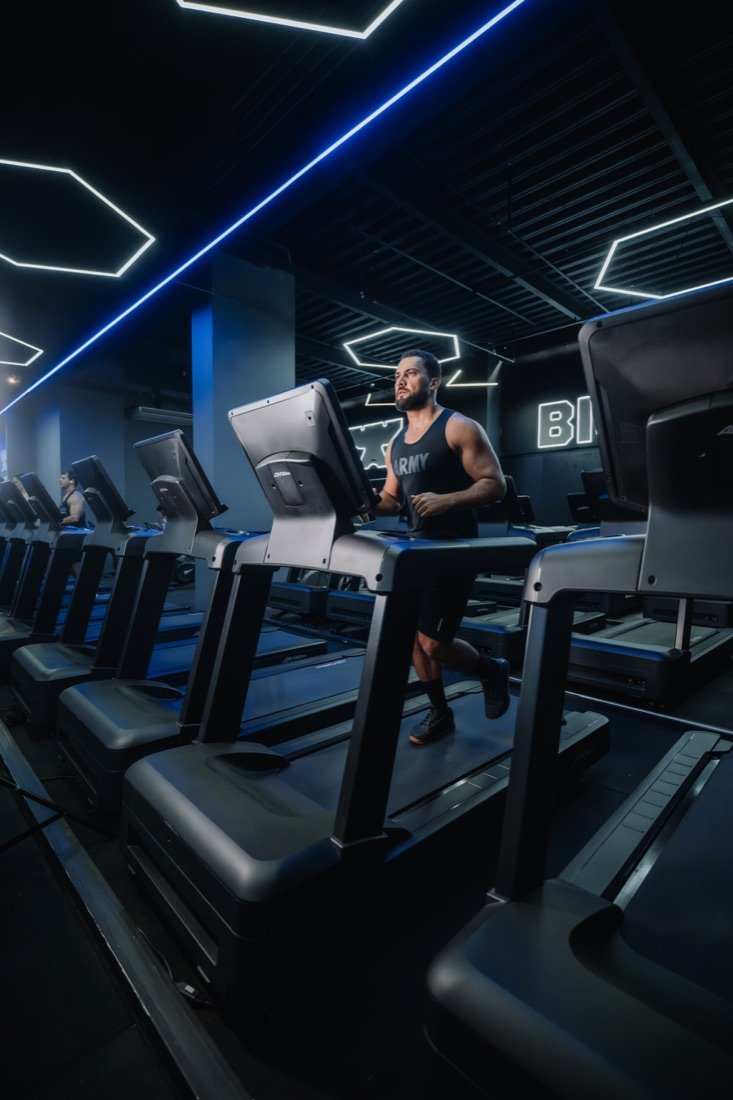 Corrida em esteira